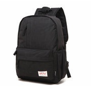 Universal Multi-Function Canvas Laptop Computer Shoulders Bag Leisurely Backpack Students Bag, Big Size: 42x29x13cm, For 15.6 inch and Below Macbook, Samsung, Lenovo, Sony, DELL Alienware, CHUWI, ASUS, HP(Black)