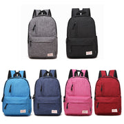 Universal Multi-Function Canvas Laptop Computer Shoulders Bag Leisurely Backpack Students Bag, Big Size: 42x29x13cm, For 15.6 inch and Below Macbook, Samsung, Lenovo, Sony, DELL Alienware, CHUWI, ASUS, HP(Black)