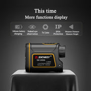 SNDWAY SW1000A Handheld Outdoor Water-resistant Telescope Range Finder Distance Measurer, 1000m