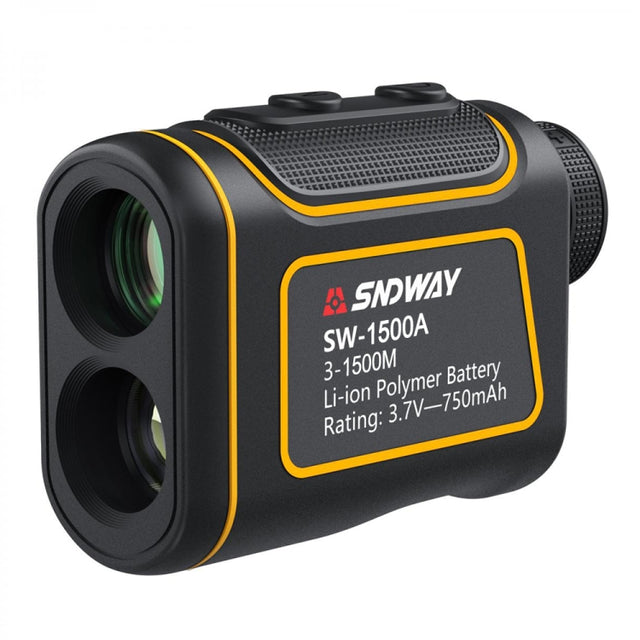 SNDWAY SW1500A Handheld Outdoor Water-resistant Telescope Range Finder Distance Measurer, 1500m