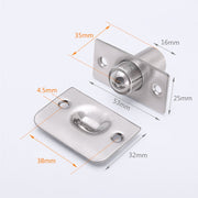 1 Set 106 Stainless Steel Invisible Door Bead Spring Beads Special Bead Lock Door Bead