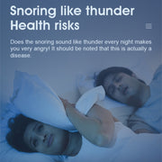 YJK100 Silicone + ABS Stop Snoring Device Anti Snore (White)