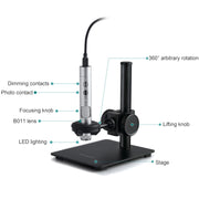 Supereyes B011 HD Digital Electronic Microscope Industrial Mobile Phone Repair Magnifying Glass
