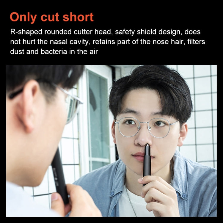 Original Xiaomi Youpin HN3 Huanxing Mini Nose Hair Trimmer(White)