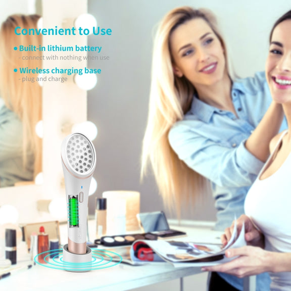 XPREEN XPRE052 Wireless Rechargeable Light Acne Treatment Device Home Acne Clearing Eraser with Blue Light and Red Light(White)
