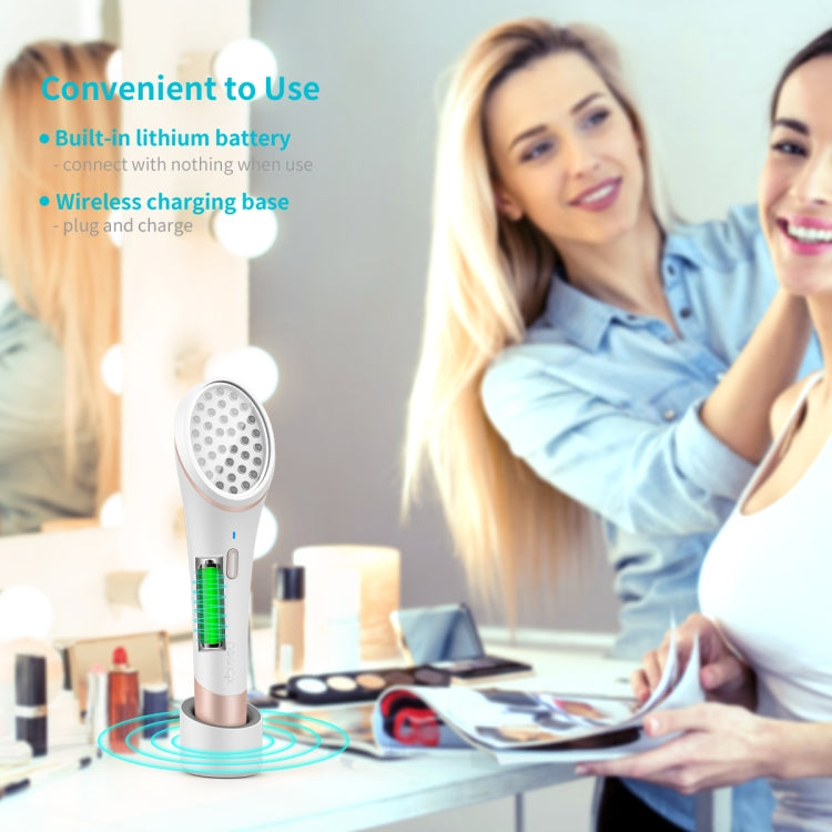 XPREEN XPRE052 Wireless Rechargeable Light Acne Treatment Device Home Acne Clearing Eraser with Blue Light and Red Light(White)