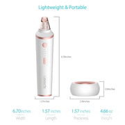 XPREEN XPRE037 Wireless Charging  Multi-function Blackhead Extractor Pore Cleanser with Four Probes & LED Lighting Function(White)