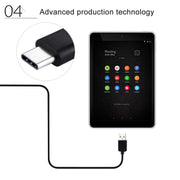 HAWEEL 1m USB-C / Type-C to USB 2.0 Data & Charging Cable(Black)