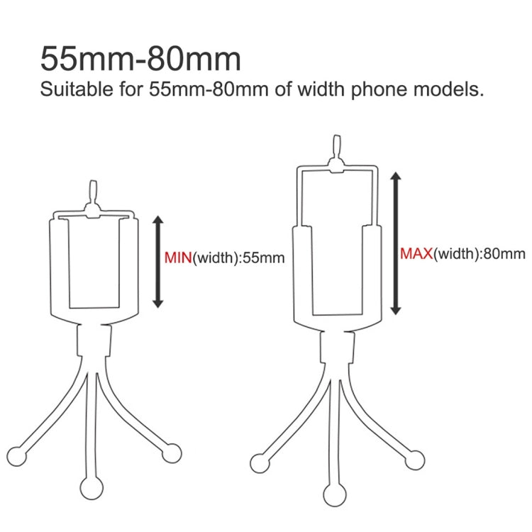 [HK Warehouse] HAWEEL Flexible Octopus Tripod Holder Clip