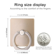 360 Degrees Rotation Ring Phone Holder(Gold)