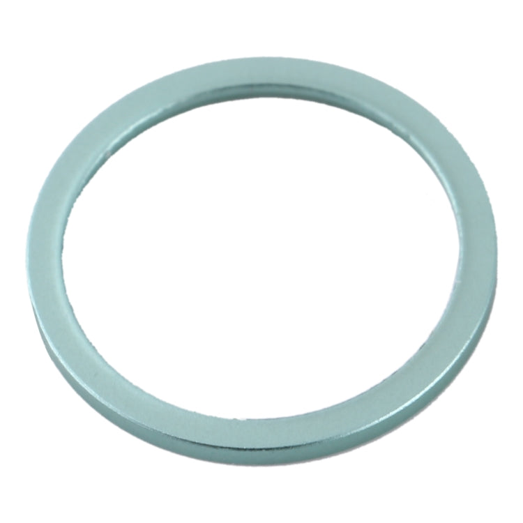 2 PCS Rear Camera Glass Lens Metal Protector Hoop Ring for iPhone 11(Green)