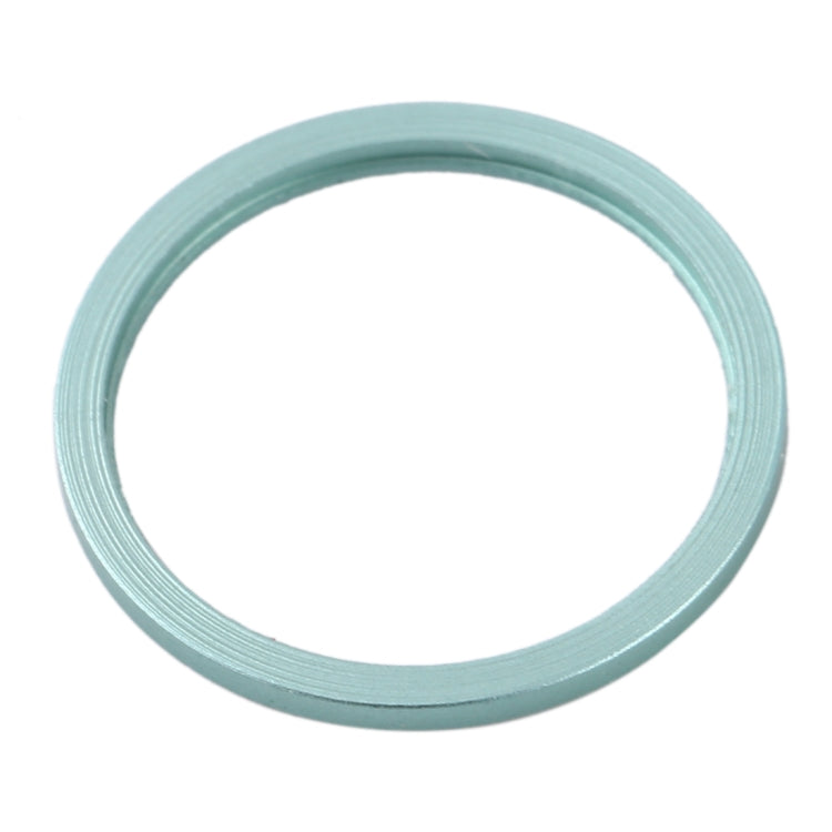 2 PCS Rear Camera Glass Lens Metal Protector Hoop Ring for iPhone 11(Green)