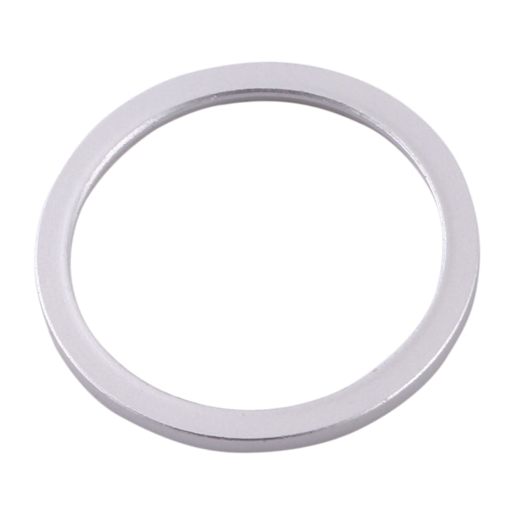 2 PCS Rear Camera Glass Lens Metal Protector Hoop Ring for iPhone 11(Silver)
