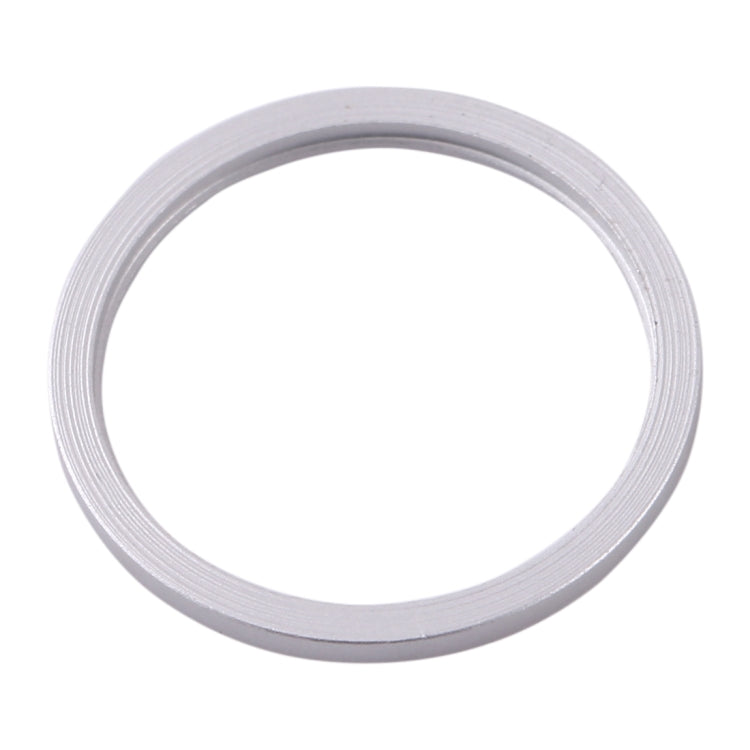 2 PCS Rear Camera Glass Lens Metal Protector Hoop Ring for iPhone 11(Silver)