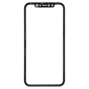 Front Screen Outer Glass Lens with Frame & OCA Optically Clear Adhesive for iPhone 11(Black)