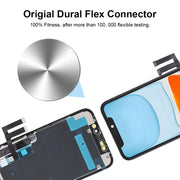 JK TFT LCD Screen for iPhone 11 with Digitizer Full Assembly(Black)