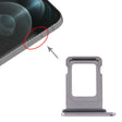 SIM Card Tray for iPhone 12 Pro(Graphite) - Metal Parts by PMC TechLife | Online Shopping South Africa | PMC TechLife