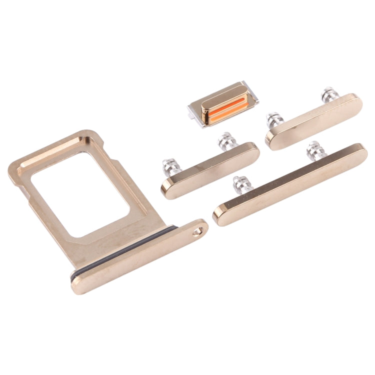 SIM Card Tray + SIM Card Tray + Side Keys for iPhone 12 Pro(Gold)
