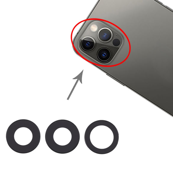 Camera Lens Cover for iPhone 12 Pro(Black)