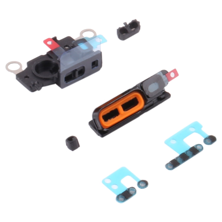 10 PCS Speaker Dustproof Mesh with Frame for iPhone 12(Black)