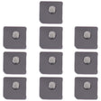 10 PCS Microphone Dustproof Mesh for iPhone 12 / 12 Pro (White) - Others by PMC TechLife | Online Shopping South Africa | PMC TechLife