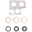 Camera Lens Cover With Retaining Bracket for iPhone 13 Pro(Gold) - Camera Series by PMC TechLife | Online Shopping South Africa | PMC TechLife