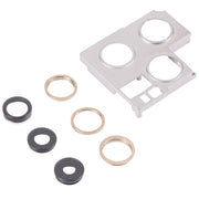 Camera Lens Cover With Retaining Bracket for iPhone 13 Pro(Gold)