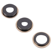 Camera Lens Cover With Retaining Bracket for iPhone 13 Pro(Gold)