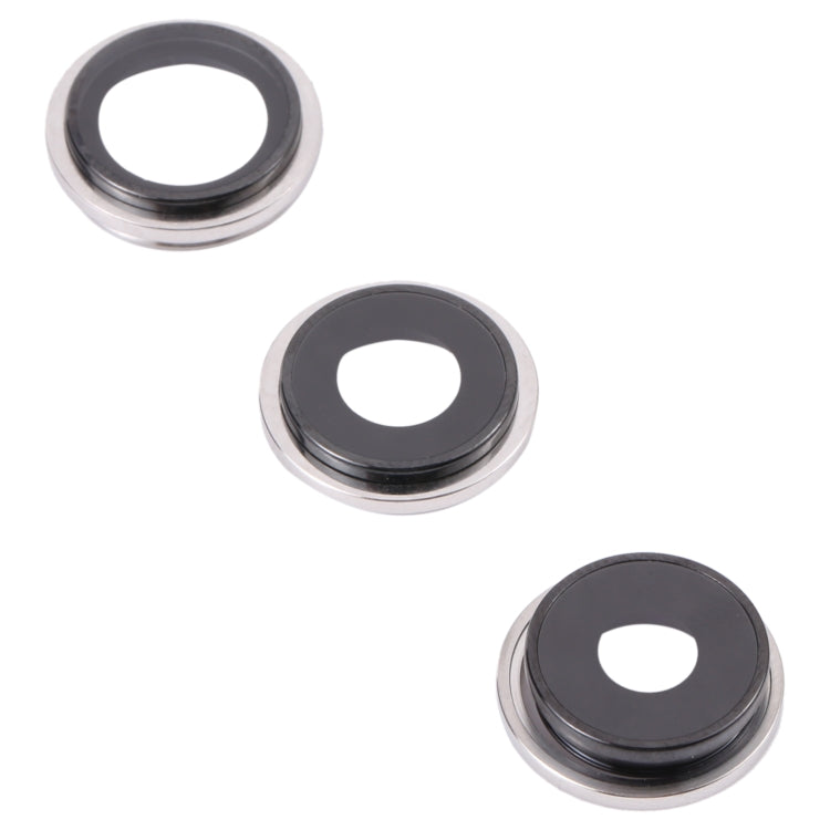 Camera Lens Cover With Retaining Bracket for iPhone 13 Pro Max(Silver)
