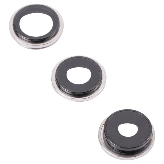 Camera Lens Cover With Retaining Bracket for iPhone 13 Pro Max(Silver)