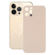 Easy Replacement Big Camera Hole Glass Back Battery Cover for iPhone 13 Pro Max(Gold) - Back Cover by PMC TechLife | Online Shopping South Africa | PMC TechLife