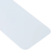 Easy Replacement Big Camera Hole Glass Back Battery Cover for iPhone 13 Pro Max(White)