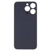 Easy Replacement Big Camera Hole Glass Back Battery Cover for iPhone 13 Pro(Green)