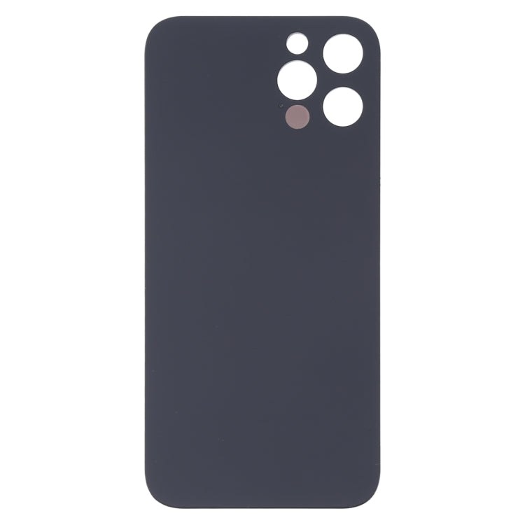 Easy Replacement Big Camera Hole Glass Back Battery Cover for iPhone 13 Pro(Blue)