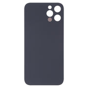Easy Replacement Big Camera Hole Glass Back Battery Cover for iPhone 13 Pro(Blue)