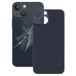 Easy Replacement Big Camera Hole Glass Back Battery Cover for iPhone 13 mini(Black) - Back Cover by PMC TechLife | Online Shopping South Africa | PMC TechLife | Buy Now Pay Later Mobicred