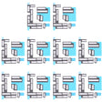 10 Sets Mainboard FPC Connector Sponge Foam Pads for iPhone 13 Pro Max - Others by PMC TechLife | Online Shopping South Africa | PMC TechLife