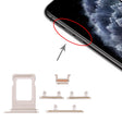 SIM Card Tray + Side Key for iPhone 11 Pro / 11 Pro Max(White) - Others by PMC TechLife | Online Shopping South Africa | PMC TechLife