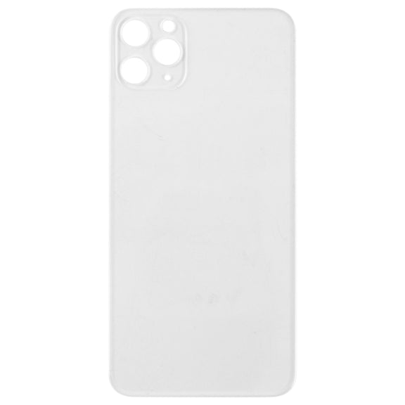 Transparent Glass Battery Back Cover for iPhone 11 Pro(Transparent)