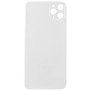 Transparent Glass Battery Back Cover for iPhone 11 Pro(Transparent)