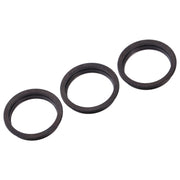 3 PCS Rear Camera Glass Lens Metal Protector Hoop Ring for iPhone 11 Pro & 11 Pro Max(Grey)