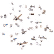 Complete Set Screws and Bolts for iPhone 11 Pro(Gold) - Metal Parts by PMC TechLife | Online Shopping South Africa | PMC TechLife