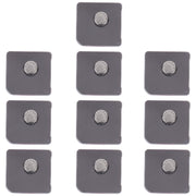 10 PCS Microphone Dustproof Mesh for iPhone 12 mini(White)