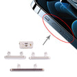 Power Button and Volume Control Button for iPhone 12 Pro Max(Silver) - free shipping - PMC TechLife - Order now!