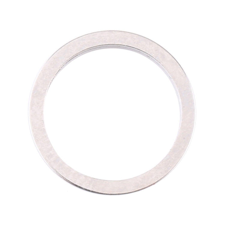 3 PCS Rear Camera Glass Lens Metal Protector Hoop Ring for iPhone 12 Pro Max(Silver)
