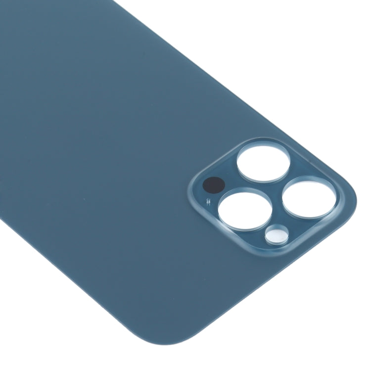 Easy Replacement Big Camera Hole Battery Back Cover for iPhone 12 Pro Max(Blue)