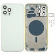 Back Housing Cover with SIM Card Tray & Side keys & Camera Lens for iPhone 12 Pro Max(White) - Back Cover by PMC TechLife | Online Shopping South Africa | PMC TechLife