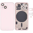 Back Housing Cover with SIM Card Tray & Side  Keys & Camera Lens for iPhone 13 Mini(Gold) - Back Cover by PMC TechLife | Online Shopping South Africa | PMC TechLife | Buy Now Pay Later Mobicred