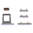 SIM Card Tray + Side Keys for iPhone 14 Pro(Purple) -  by PMC TechLife | Online Shopping South Africa | PMC TechLife