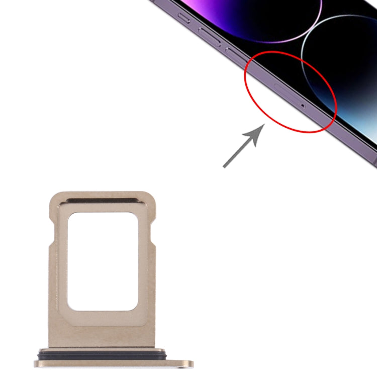 SIM+SIM Card Tray for iPhone 14 Pro Max (Gold)